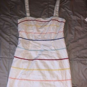 White Striped Dress💕